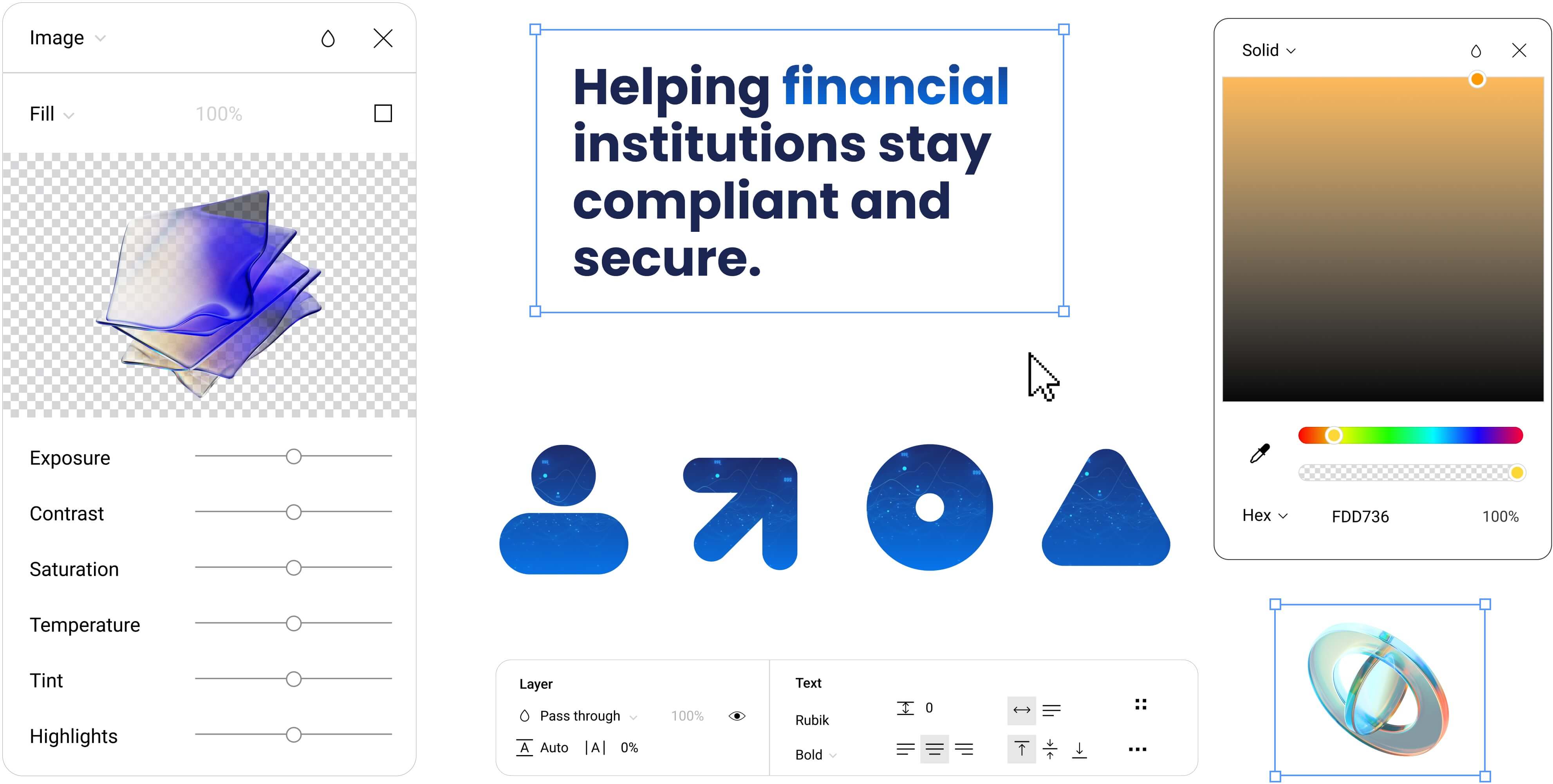 IFS interface details showcase