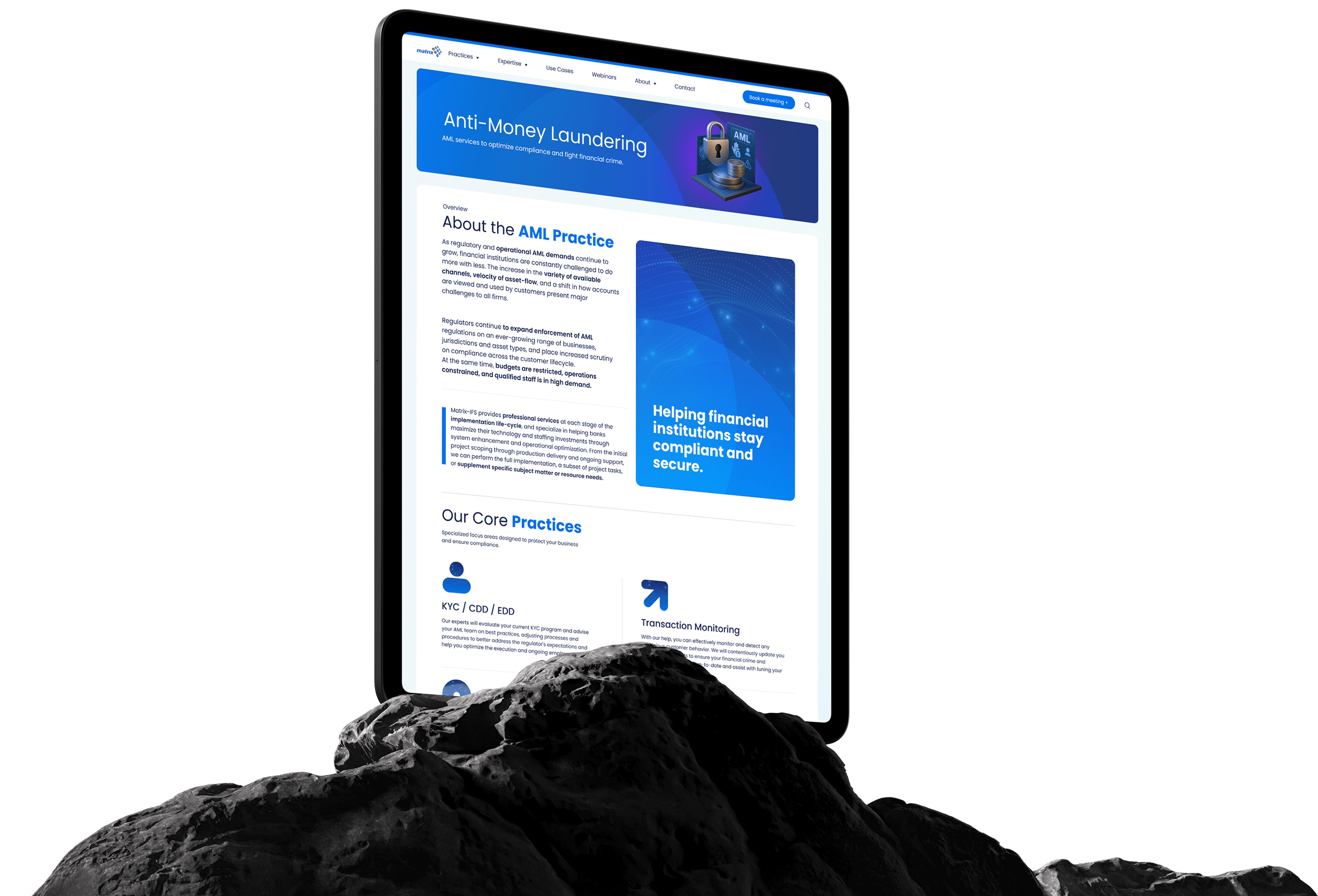 IFS responsive website layout